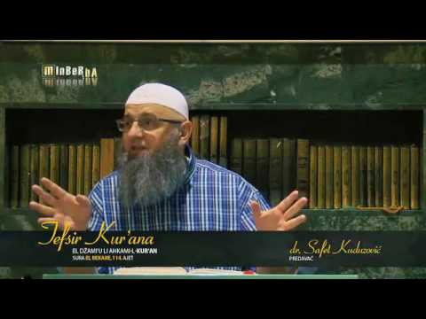 077) Tefsir Kur'ana sura El-Bekara 114 ajet Dr. Safet Kuduzovic