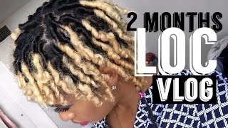 TWO Month Loc Journey VLOG | Ft. Simone Hylton of Natural Trendsetters