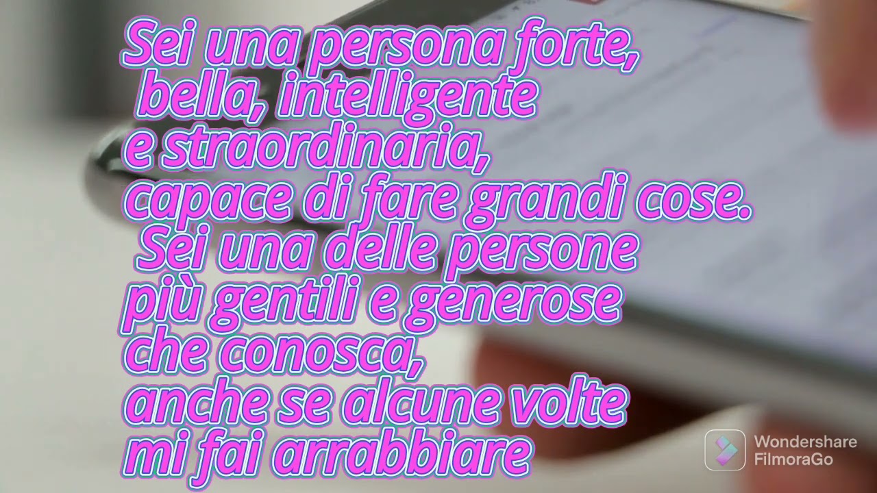 Dedica ad una sorella speciale