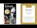 The Giver by Lois Lowry - Chapter 5