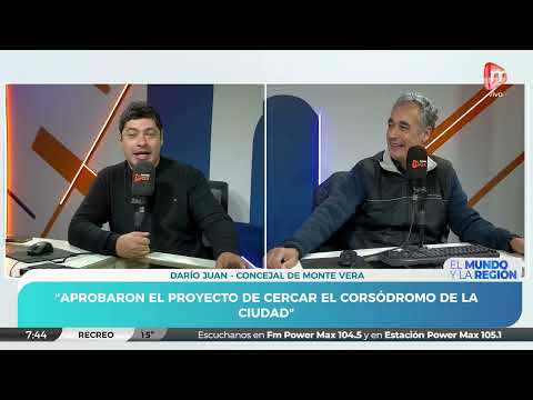 En estudios, Darío Juan concejal de Monte Vera: Calles, Agua Potable, Quema de basura, y más