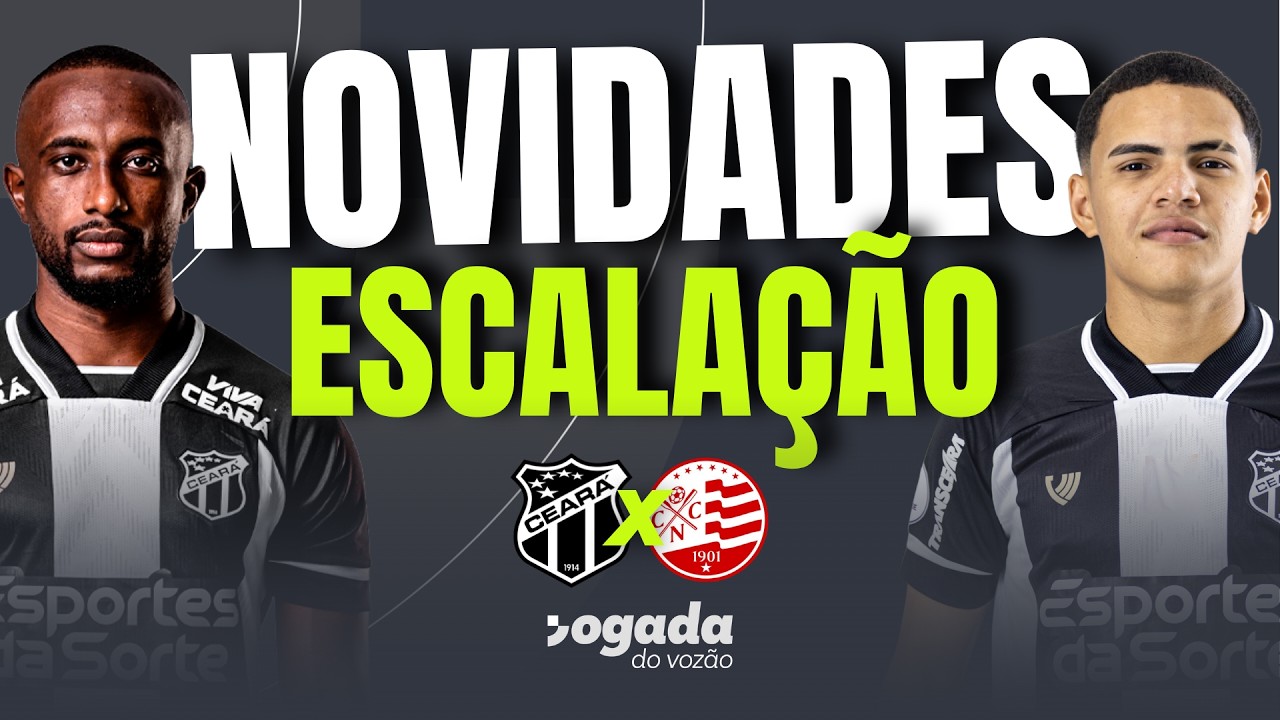 Imagem da notícia Ceará tem novidades para enfrentar o Náutico na Série B; veja