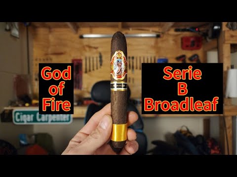 God of Fire Serie B Diademas Broadleaf Cigar Review
