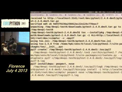 H.  Krekel-  devpi driving your packaging and testing needs