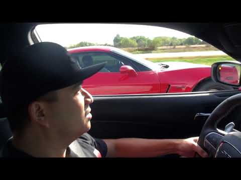 Stock Hellcat vs C6 Z06 - ROUND 2