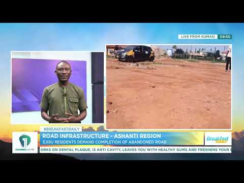 Ejisu Roads Turn Into “Manholes” After Contractors Abandon Project | Ghana News