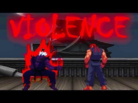 SHIN ONI vs EVIL RYU Ultimate HYPER LEVEL INSANE EPIC FIGHT!