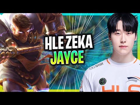 WHEN HLE ZEKA PLAYS JAYCE MID vs TALIYAH!
