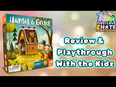 Hansel & Gretel - Kidz of Love 2 Hate #boardgames Review & Playthrough | @FoxMindGames