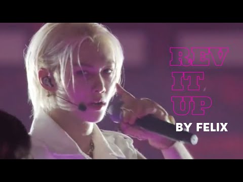 ' Rev It Up ' Felix solo performance  Stray kids 5 Star  Dome Tour In Osaka Day-2 ( 230910 )
