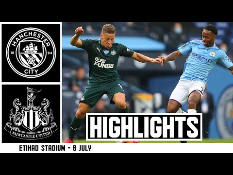 Manchester City 5 Newcastle United 0 | Premier League Highlights