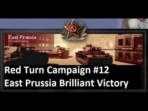 Lets Play: Unity of Command - The Red Turn Campaign: East Prussia Brilliant Victory (HD)