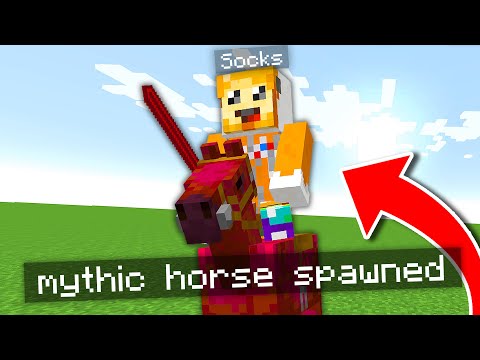 EPIC Minecraft MYTHIC HORSES in SockShorts