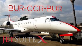 (4K) From The Vault: JetSuiteX (Pre-JSX) BUR-CCR-BUR
