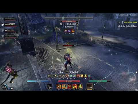 Eso afk dk come back against cheap player.