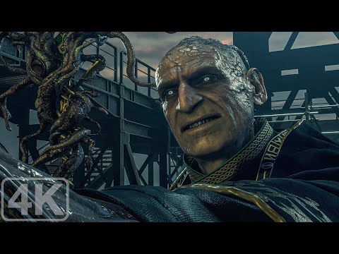 Osmund Saddler Boss Fight｜Resident Evil 4 Remake｜Ending｜4K RTX
