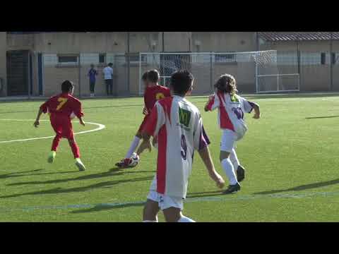 U14 soccer match, D2 between FC Rousset and Greasque Fuveau with goals!