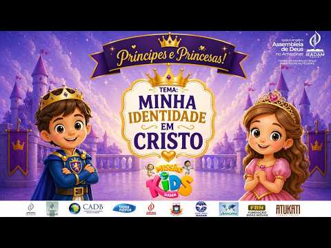 Minha Identidade em Cristo - M. Kids - IEADAM PAUINI - Tempo de Anunciar Jesus Para Todas As Pessoas
