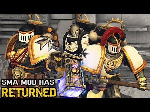 BLACK TEMPLARS SQUAD: 4 Astartes vs Orks & Chaos! - Warhammer 40K: Space Marine | Augmented Mod