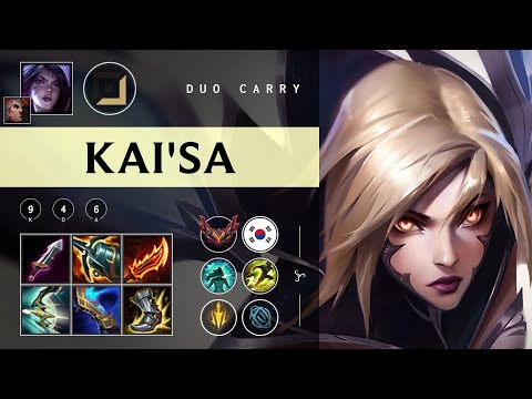 Kai'Sa ADC vs Veigar - KR Grandmaster Patch 25.24