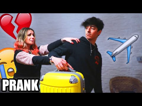 I'M LEAVING FOREVER AND LEAVING MY GIRLFRIEND! - JUST JOKING! *HE CRIED..*