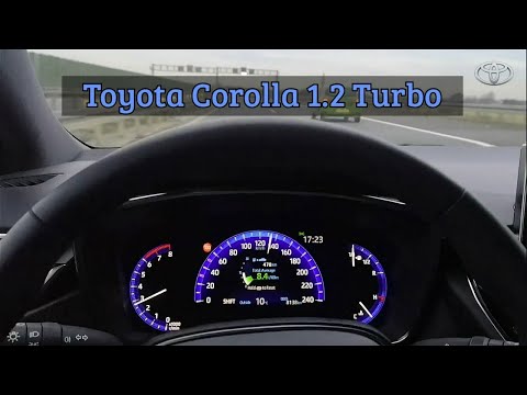 Toyota Corolla 1.2 Turbo HB Luna - consumption on 130 km/h