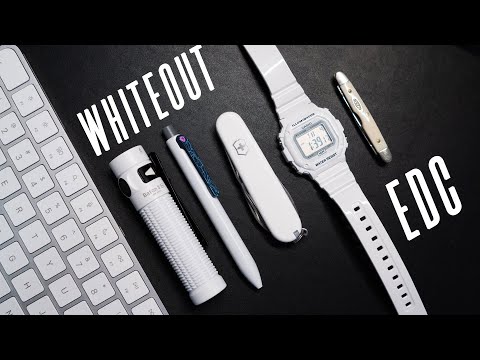 WHITEOUT EDC featuring the new Olight Baton 3 Pro