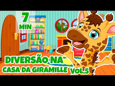 Diversão na Casa da Giramille Vol. 5 - Giramille 7 min | Desenho Animado Musical