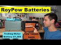 RoyPow Solar/Marine/Golf Kart LiFePO4 Batteries