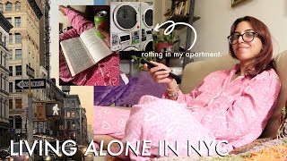 SUNDAY ROT AND RESET DAY // rainy nyc days + finally relaxing as an adult