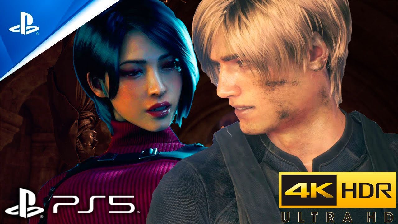 Ada Wong APAIXONADA No Leon TODAS AS CENAS | Resident Evil 4 REMAKE Dublado PT-BR 4K  2023