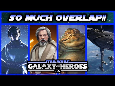 Galactic Legend Leia Farming Overlaps SO MUCH With Other SWGOH Farms!!!  (bonus - I Desire CHAOS...)