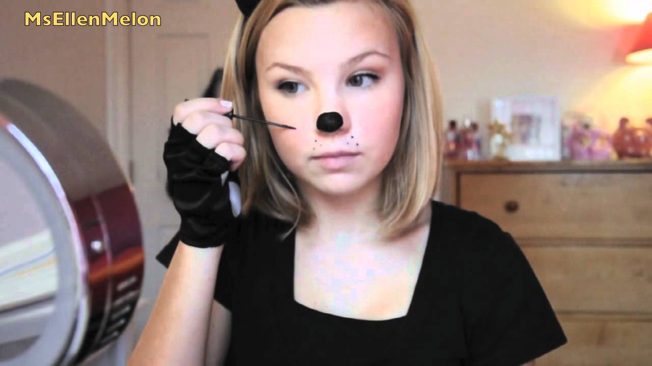 Last Minute Halloween: Cat Costume & Makeup!