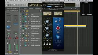 WAVES API 550 A plugin test and review
