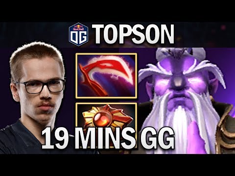 OG.TOPSON VOID SPIRIT - 19 MINS GG - DOTA 2 7.24 GAMEPLAY