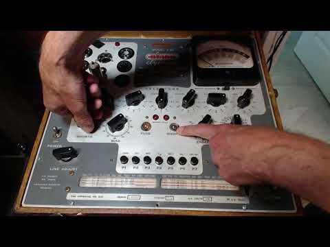 Nordmende Turandot Video#3 - Tubes Tested