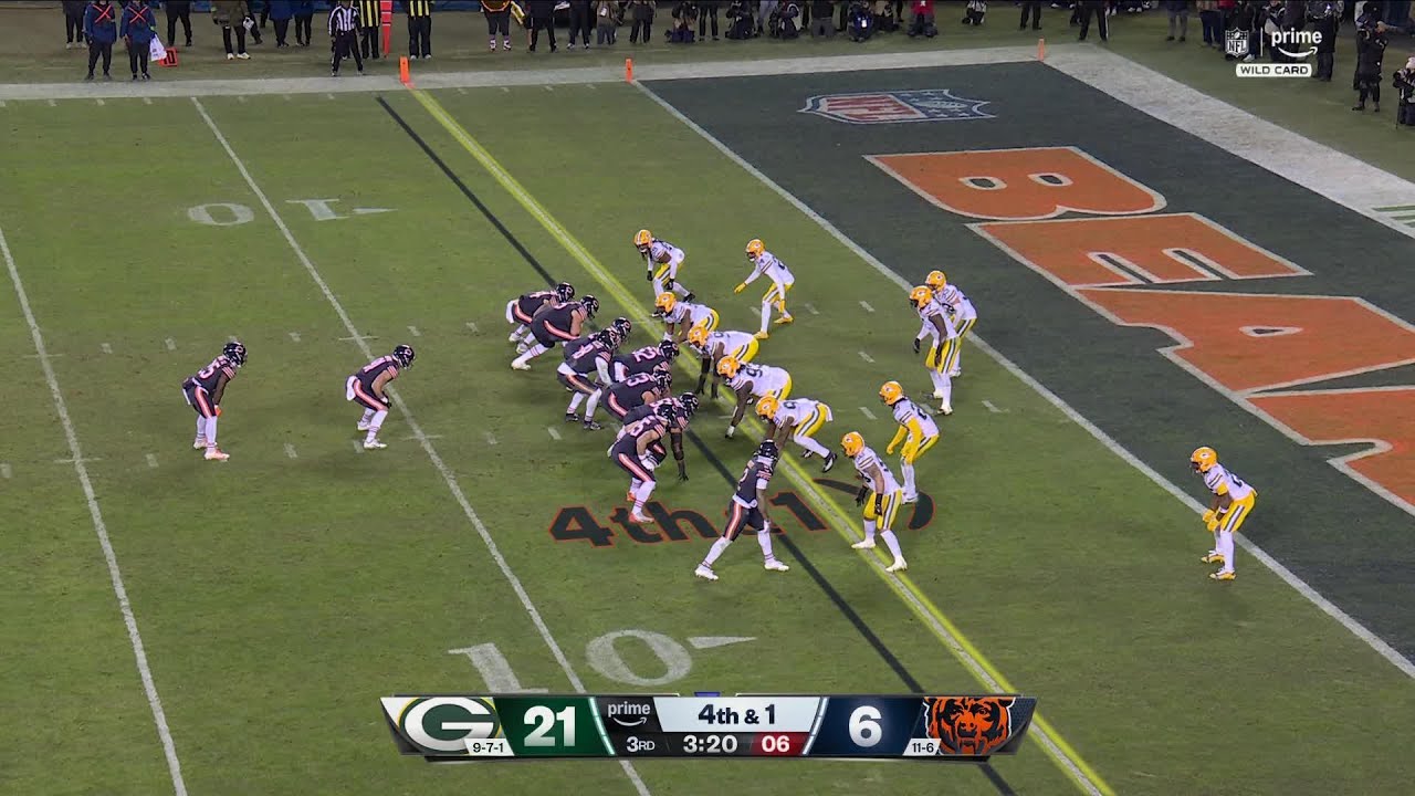 TyRon Hopper picks off Caleb Williams in the redzone