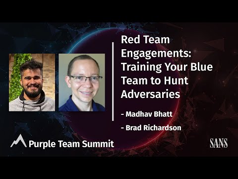 Red Team Engagements: Training Your Blue Team to Hunt Adversaries