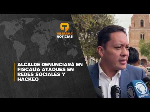 Alcalde denunciará en Fiscalía ataques en redes sociales y hackeo