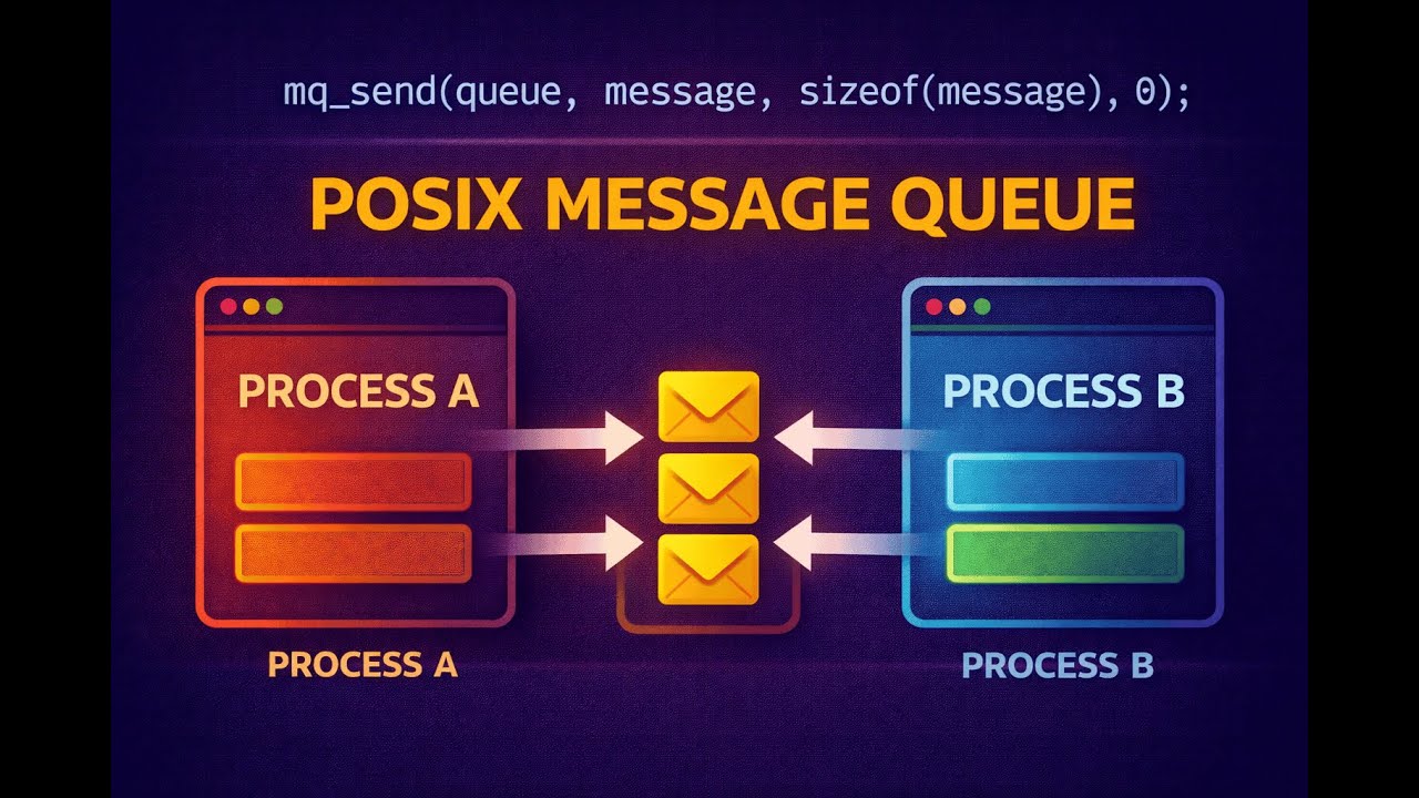POSIX Message Queue Explained | Linux IPC Made Easy