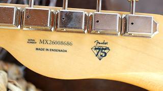 This New Tele Sounds GREAT! | 2026 Fender 75th Anniversary Player II Telecaster Diamond Dust Sparkle