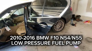 2010-2016 BMW 5 SERIES F10 LOW PRESSURE FUEL PUMP