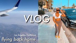 VLOG: flying back home, spending time with family, touching a bearded dragon 🐉| Miya Sadé