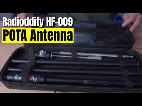Coil-Loaded… But Actually GOOD?! Radioddity HF-009 Portable HF Antenna