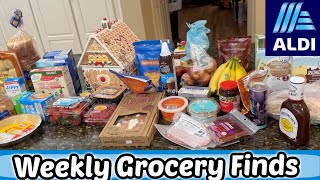 ALDI ✨NEW✨Weekly Finds Grocery Haul + Meal Plan With Prices