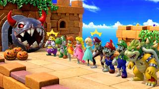 【スーパー マリオパーティ】ゾンビ化したマリオたち？恐怖のミニゲーム対決！4K UHD