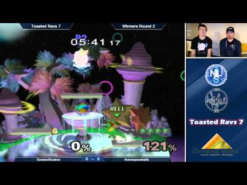 Toasted Ravs 7 Melee Singles Winners Bracket: GooberShadow (Jigglypuff) Vs. ihavespaceballs (Samus)