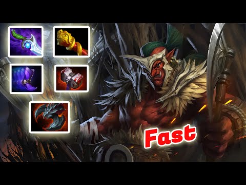 Troll Warlord's Attack Speed Wins The Game - DOTA 2