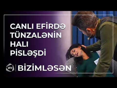 Anasının efirə gəldiyini görən Tünzalə özündən getdi