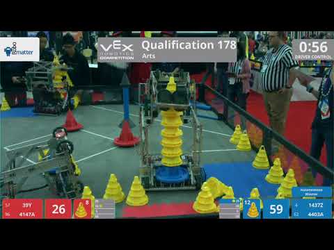 2018 VRC Arts Q178 - 39Y 4147A vs 1437Z 4403A - 62 to 141